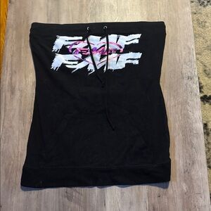 FMF Black Graphic Women's Top
